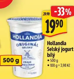 Albert Hollandia Selský jogurt bílý nabídka