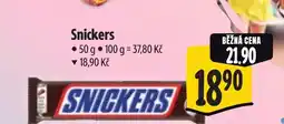 Albert Snickers nabídka