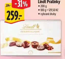 Albert Lindt Pralinky nabídka