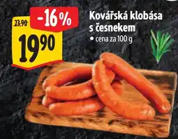 Albert Kovářská klobása S česnekem nabídka