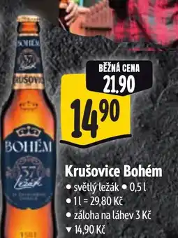 Albert Krušovice Bohém nabídka