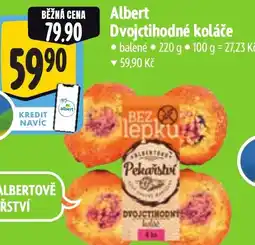 Albert Albert Dvojctihodné koláče nabídka