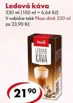 CBA Ledová káva, 330 ml nabídka