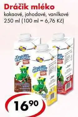 CBA Dráčik mléko, 250 ml nabídka