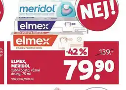 Rossmann Meridol zubní pasta nabídka