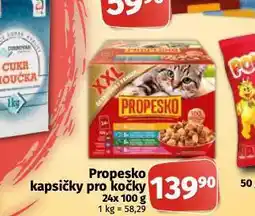 Coop Propesko kapsičky pro kočky nabídka