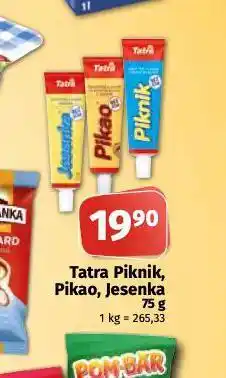 Coop Tatra jesenka, piknik, pikao nabídka