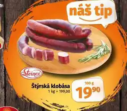 Coop Štýrská klobása nabídka