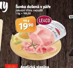 Coop Šunka dušená v páře nabídka