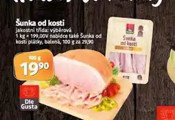 Coop Šunka od kosti nabídka