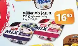 Coop Müller mix jogurt nabídka