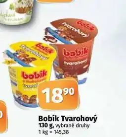 Coop Bobík tvarohový nabídka