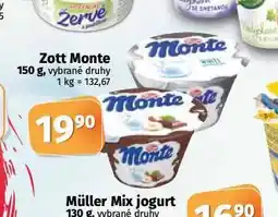 Coop Zott monte nabídka