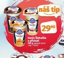 Coop Kunín šlehačka s příchutí nabídka