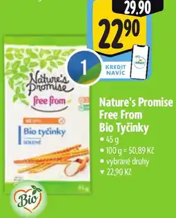 Albert Nature's Promise Free From Bio Tyčinky nabídka