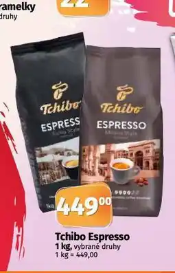 Coop Tchibo espresso nabídka