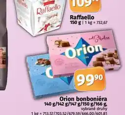 Coop Orion bonboniéra nabídka