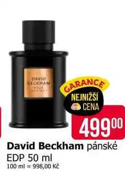 Teta David Beckham pánské EDP 50 ml nabídka