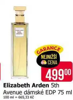 Teta Elizabeth Arden 5th Avenue dámské EDP 75 ml nabídka
