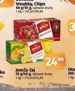 Coop Jemča čaj nabídka