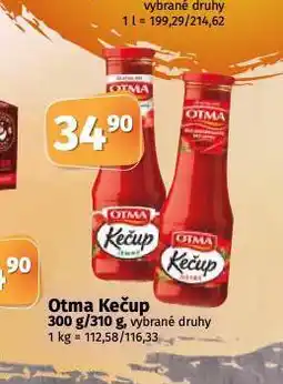Coop Otma kečup nabídka