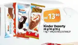 Coop Kinder dezerty nabídka