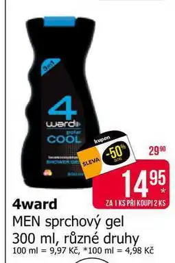 Teta 4 ward sprchový gel 300 ml, různé druhy nabídka