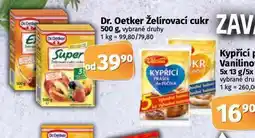 Coop Dr. oetker želírovací cukr nabídka