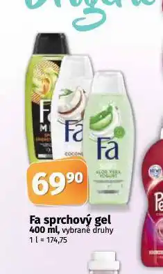 Coop Fa sprchový gel nabídka