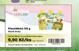Coop Babyland přesnídávka nabídka