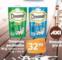 Coop Dreamies pochoutky pro kočky nabídka