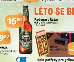 Coop Pivo radegast ryze hořká 12 nabídka