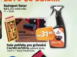 Coop Solo potřeby pro grilování nabídka