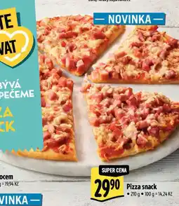 Albert Pizza snack nabídka