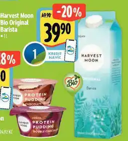 Albert Harvest moon bio original barista nabídka
