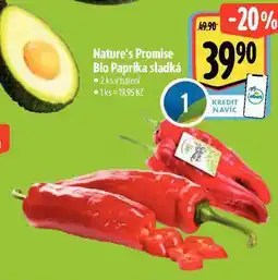 Albert Bio paprika sladká nabídka