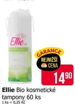 Teta Ellie Bio kosmetické tampony 60 ks nabídka