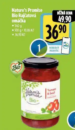 Albert Bio rajčatová omáčka nabídka