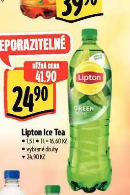 Albert Lipton ice tea nabídka
