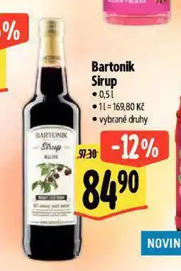 Albert Bartonik sirup nabídka