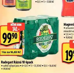 Albert Pivo radegast rázná 10 nabídka
