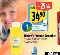 Albert Smoothie nabídka