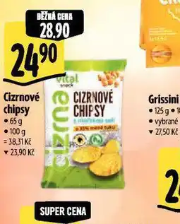 Albert Cizrnové chipsy nabídka