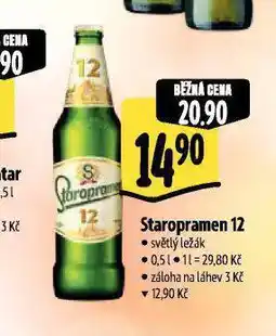 Albert Pivo staropramen 12 nabídka