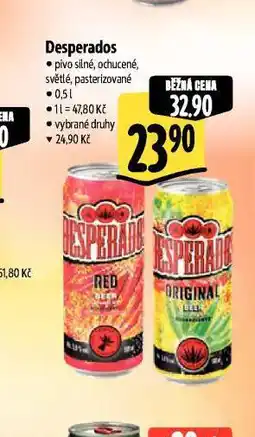 Albert Desperados nabídka