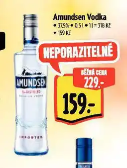 Albert Amundsen vodka nabídka
