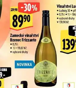 Albert Zámecké vinařství bzenec frizzante nabídka