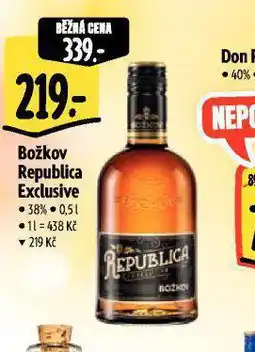 Albert Božkov republica exclusive nabídka