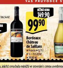 Albert Bordeaux chateau de saillans nabídka