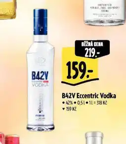 Albert B42v eccentric vodka 42% nabídka